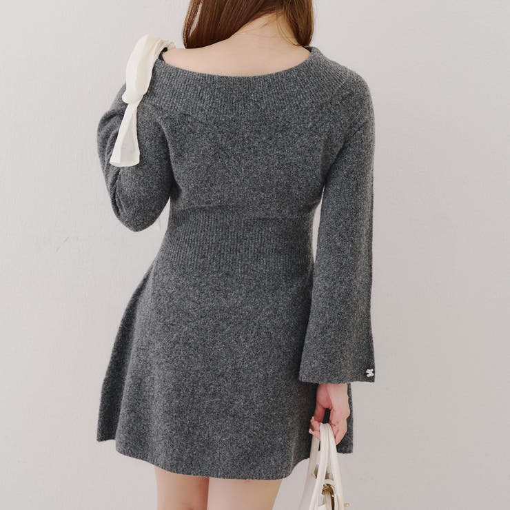 【リボンコレクション】マルチウェイニットワンピース | RMAF　NICE CLAUP / OLIVE des OLIVE | 詳細画像53 