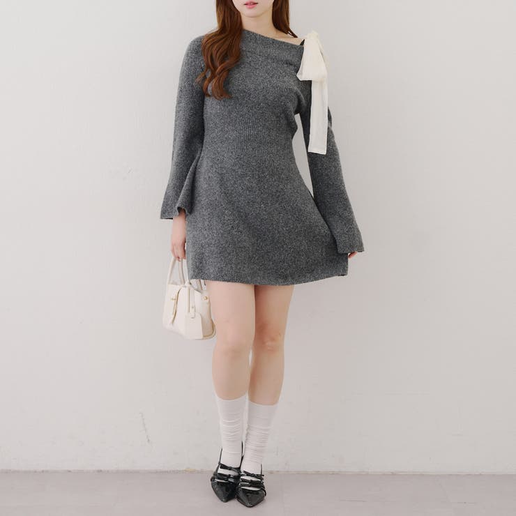 【リボンコレクション】マルチウェイニットワンピース | RMAF　NICE CLAUP / OLIVE des OLIVE | 詳細画像54 