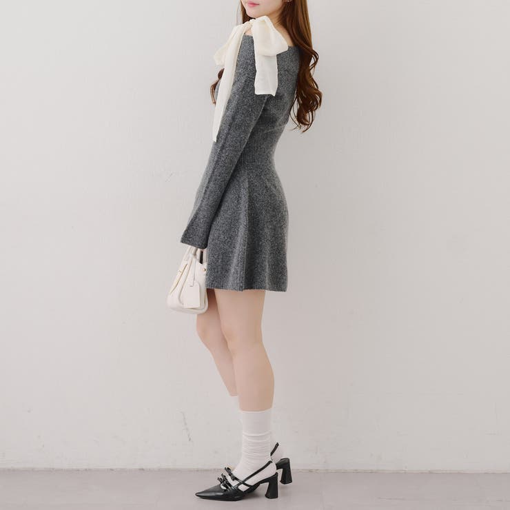 【リボンコレクション】マルチウェイニットワンピース | RMAF　NICE CLAUP / OLIVE des OLIVE | 詳細画像56 