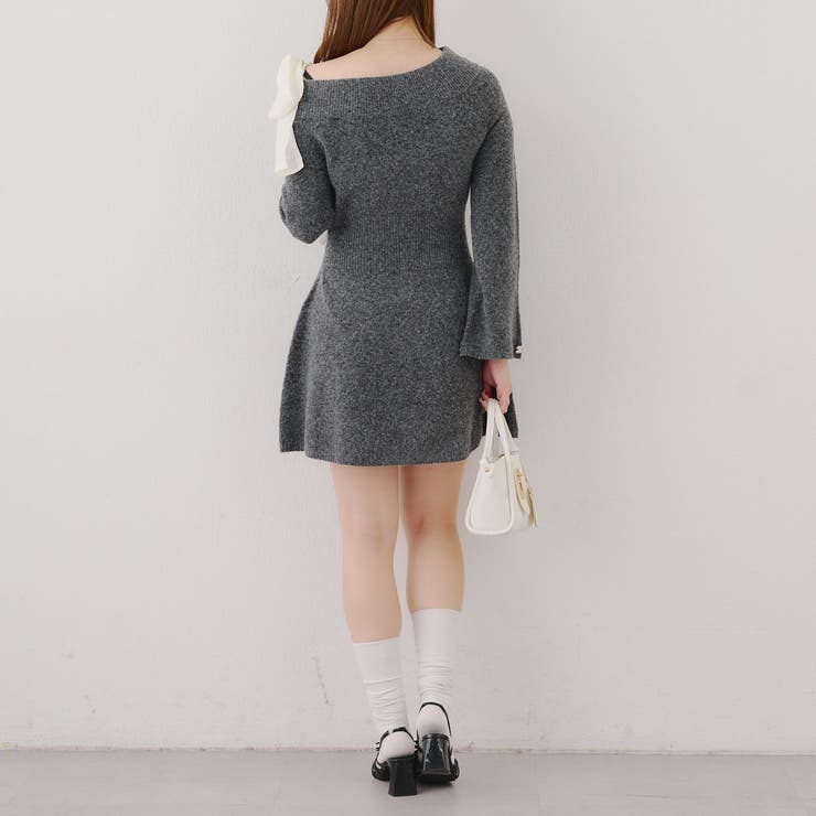 【リボンコレクション】マルチウェイニットワンピース | RMAF　NICE CLAUP / OLIVE des OLIVE | 詳細画像57 