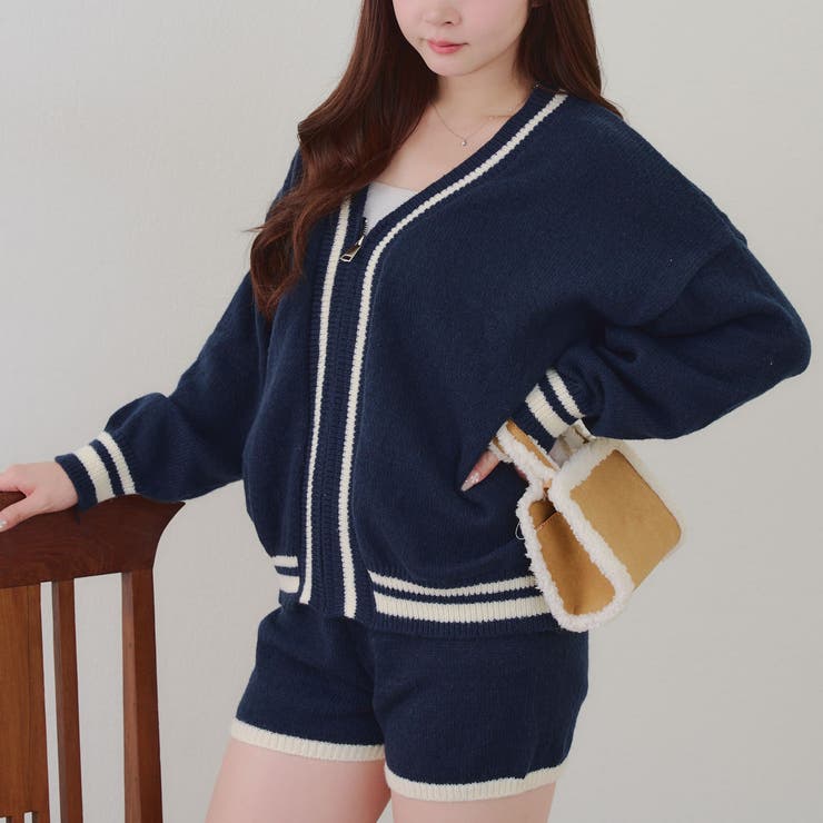 【セットアップ】ジップカーディガン&ショーパンセット | RMAF　NICE CLAUP / OLIVE des OLIVE | 詳細画像18 