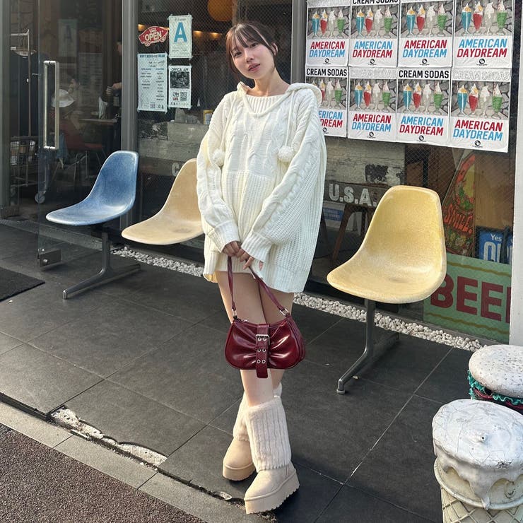 モールケーブルパーカーミニワンピース | RMAF　NICE CLAUP / OLIVE des OLIVE | 詳細画像10 