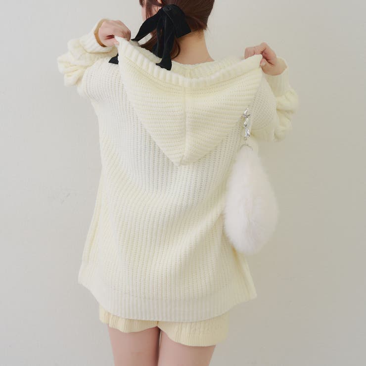 モールケーブルパーカーミニワンピース | RMAF　NICE CLAUP / OLIVE des OLIVE | 詳細画像19 