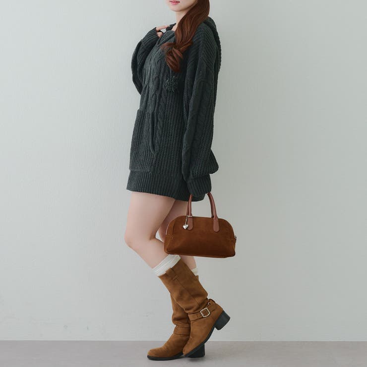 モールケーブルパーカーミニワンピース | RMAF　NICE CLAUP / OLIVE des OLIVE | 詳細画像32 