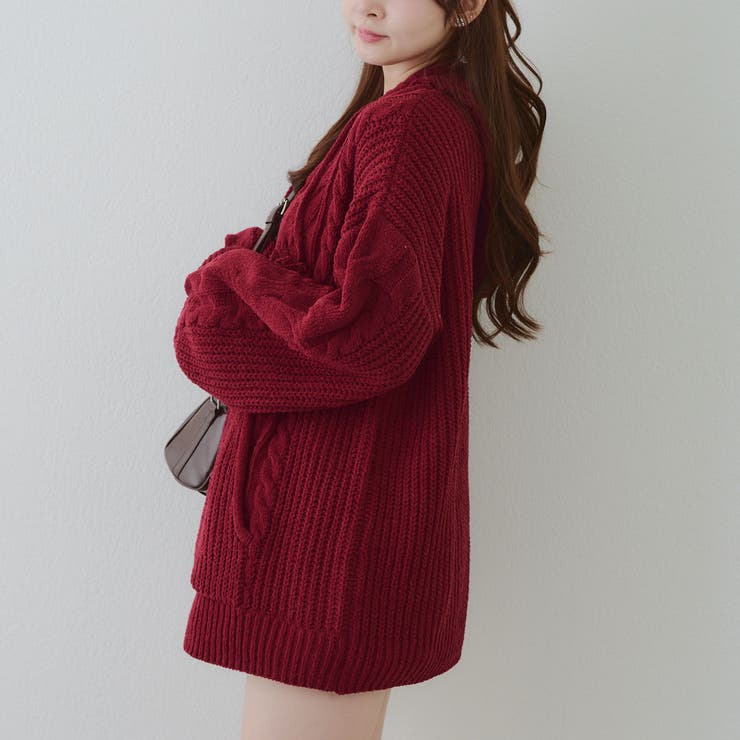 モールケーブルパーカーミニワンピース | RMAF　NICE CLAUP / OLIVE des OLIVE | 詳細画像39 