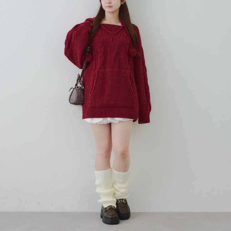 モールケーブルパーカーミニワンピース | RMAF　NICE CLAUP / OLIVE des OLIVE | 詳細画像41 