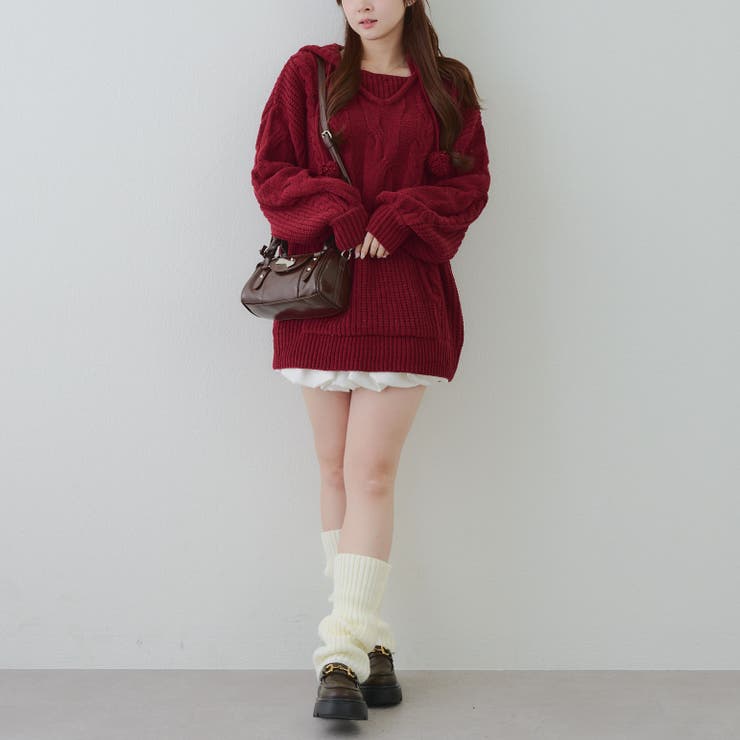 モールケーブルパーカーミニワンピース | RMAF　NICE CLAUP / OLIVE des OLIVE | 詳細画像42 