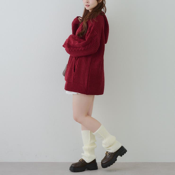 モールケーブルパーカーミニワンピース | RMAF　NICE CLAUP / OLIVE des OLIVE | 詳細画像43 