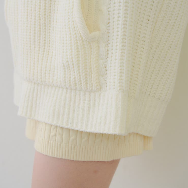 モールケーブルパーカーミニワンピース | RMAF　NICE CLAUP / OLIVE des OLIVE | 詳細画像54 