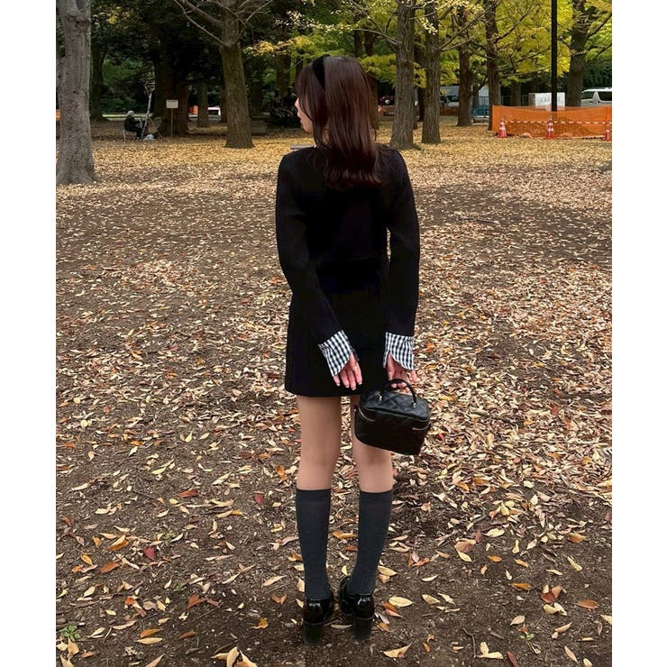 ケーブルニットミニワンピース | RMAF　NICE CLAUP / OLIVE des OLIVE | 詳細画像20 