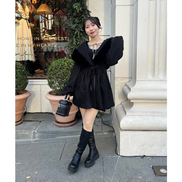 ケーブルニットミニワンピース | RMAF　NICE CLAUP / OLIVE des OLIVE | 詳細画像27 