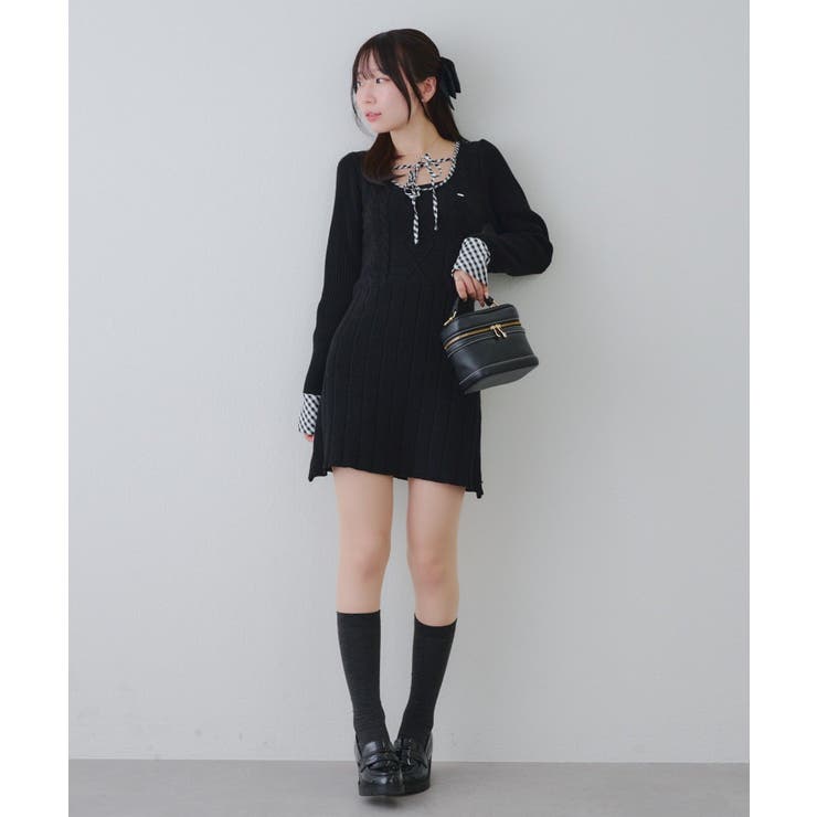 ケーブルニットミニワンピース | RMAF　NICE CLAUP / OLIVE des OLIVE | 詳細画像44 