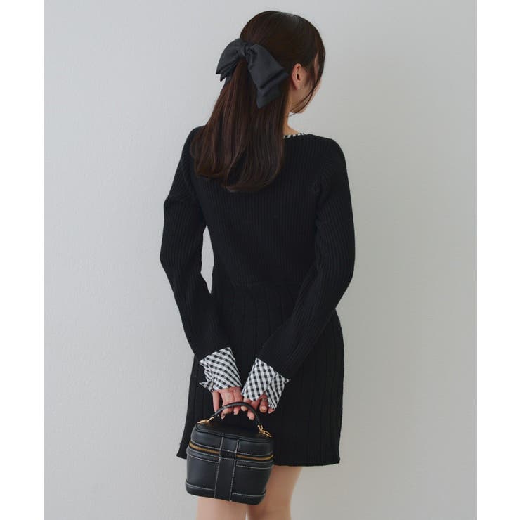 ケーブルニットミニワンピース | RMAF　NICE CLAUP / OLIVE des OLIVE | 詳細画像45 