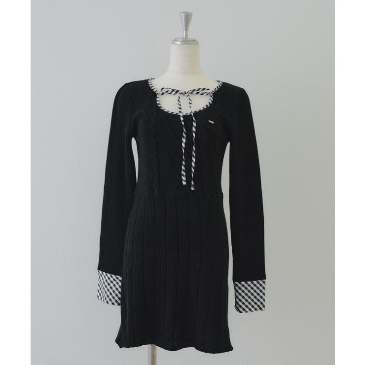 ケーブルニットミニワンピース | RMAF　NICE CLAUP / OLIVE des OLIVE | 詳細画像51 