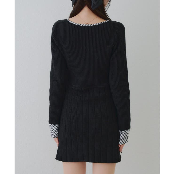 ケーブルニットミニワンピース | RMAF　NICE CLAUP / OLIVE des OLIVE | 詳細画像54 