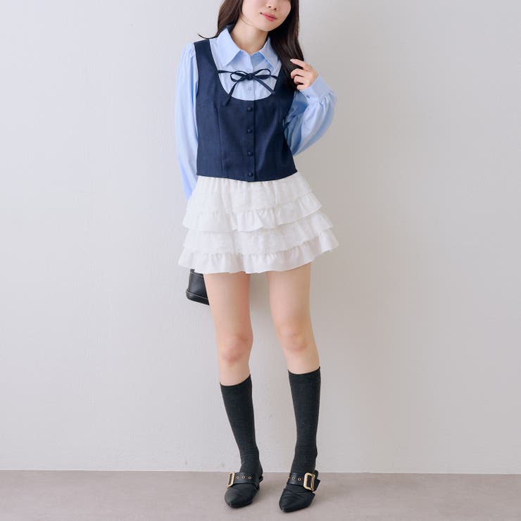 アソートフリルミニスカート | RMAF　NICE CLAUP / OLIVE des OLIVE | 詳細画像18 