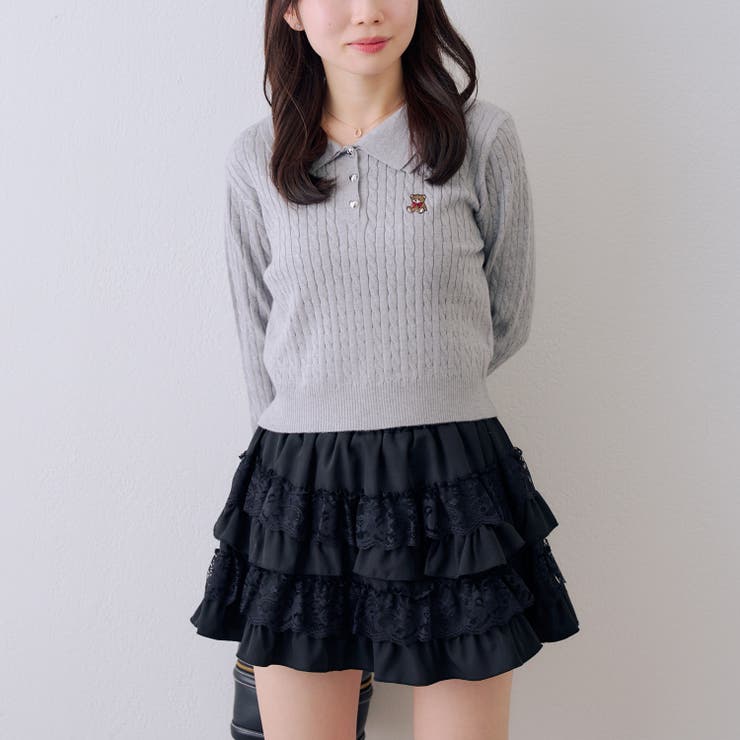 アソートフリルミニスカート | RMAF　NICE CLAUP / OLIVE des OLIVE | 詳細画像34 