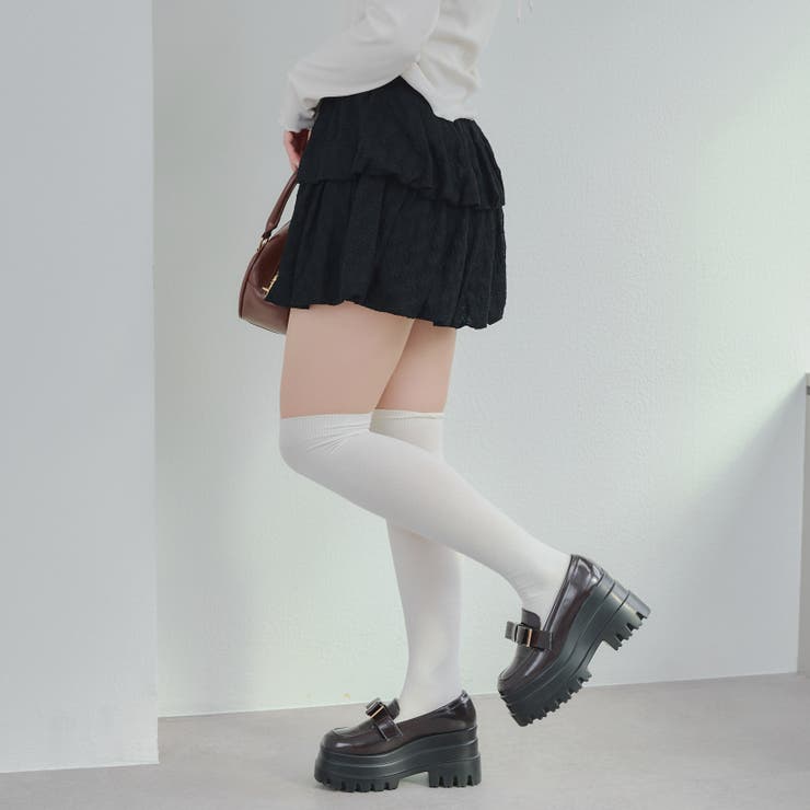 2段バルーンミニスカート | RMAF　NICE CLAUP / OLIVE des OLIVE | 詳細画像22 