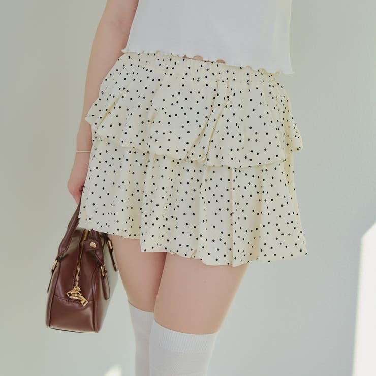 2段バルーンミニスカート | RMAF　NICE CLAUP / OLIVE des OLIVE | 詳細画像32 