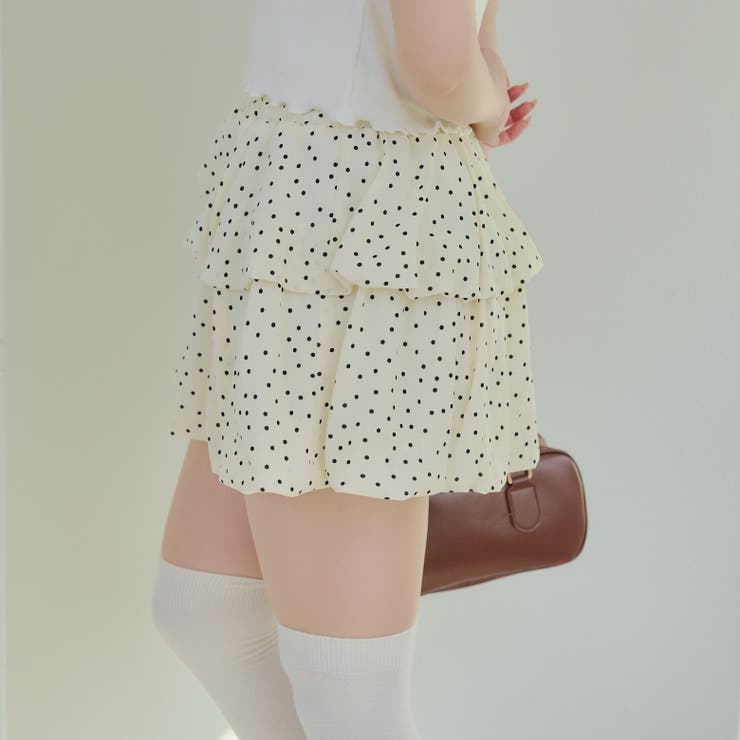 2段バルーンミニスカート | RMAF　NICE CLAUP / OLIVE des OLIVE | 詳細画像33 