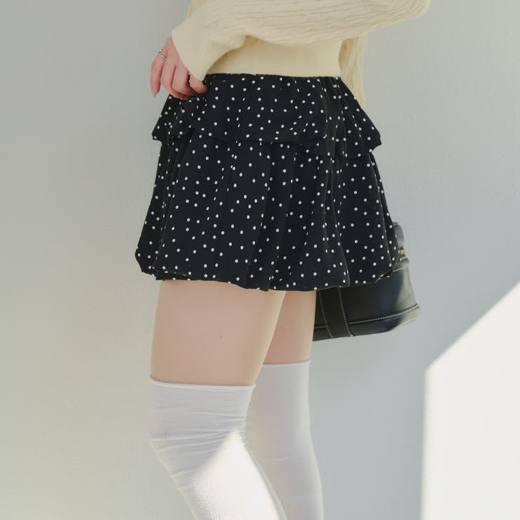 2段バルーンミニスカート | RMAF　NICE CLAUP / OLIVE des OLIVE | 詳細画像40 