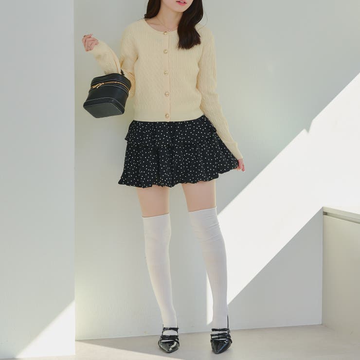 2段バルーンミニスカート | RMAF　NICE CLAUP / OLIVE des OLIVE | 詳細画像42 