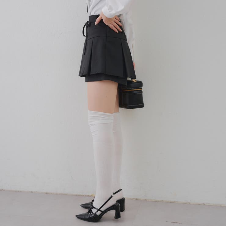 リボン付プリーツスカパン | RMAF　NICE CLAUP / OLIVE des OLIVE | 詳細画像10 