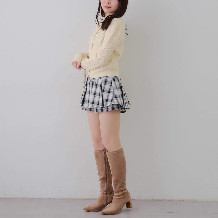 リボン付プリーツスカパン | RMAF　NICE CLAUP / OLIVE des OLIVE | 詳細画像39 