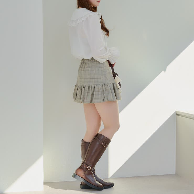 【セットアップ対応】ミニバルーンスカート | RMAF　NICE CLAUP / OLIVE des OLIVE | 詳細画像12 