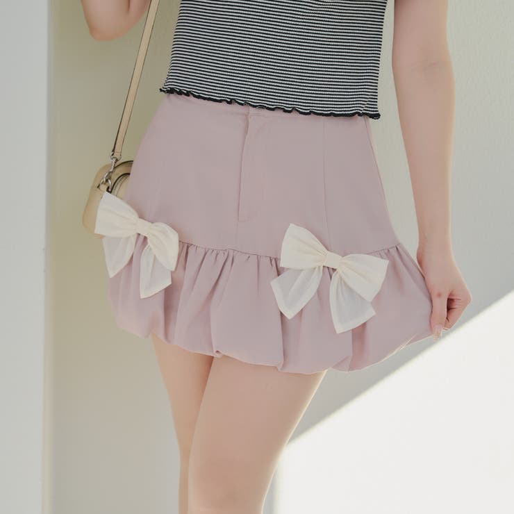 【セットアップ対応】ミニバルーンスカート | RMAF　NICE CLAUP / OLIVE des OLIVE | 詳細画像13 