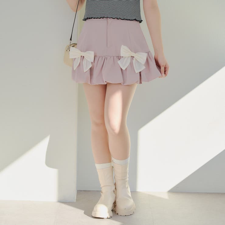 【セットアップ対応】ミニバルーンスカート | RMAF　NICE CLAUP / OLIVE des OLIVE | 詳細画像14 