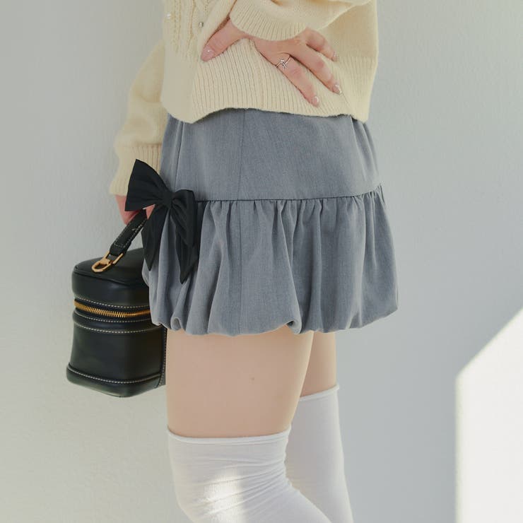 【セットアップ対応】ミニバルーンスカート | RMAF　NICE CLAUP / OLIVE des OLIVE | 詳細画像24 