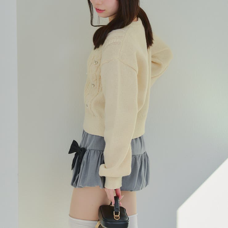 【セットアップ対応】ミニバルーンスカート | RMAF　NICE CLAUP / OLIVE des OLIVE | 詳細画像27 