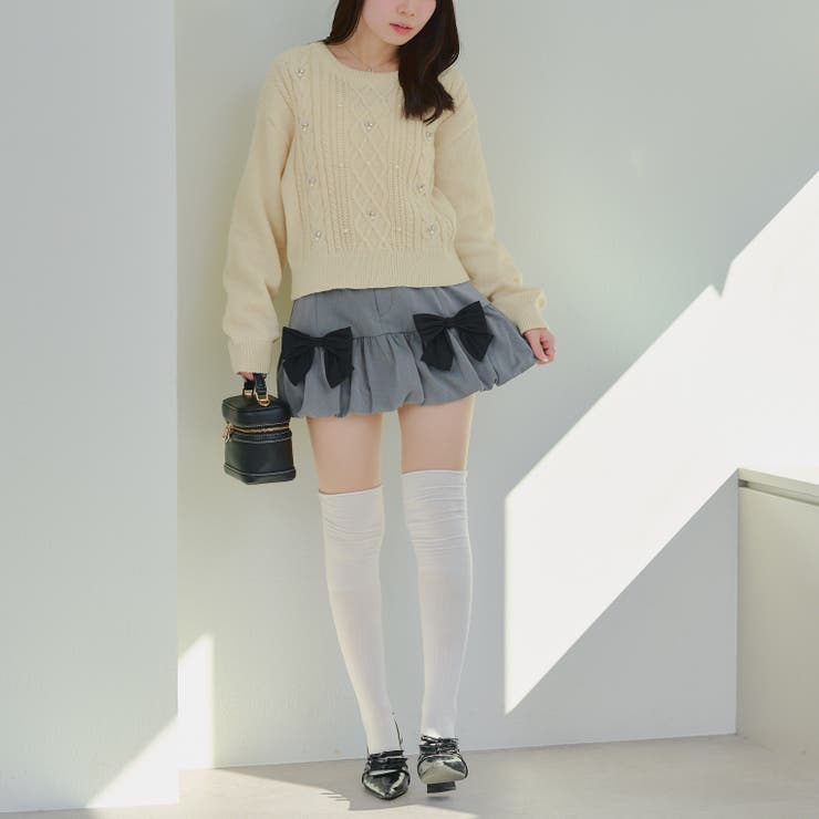 【セットアップ対応】ミニバルーンスカート | RMAF　NICE CLAUP / OLIVE des OLIVE | 詳細画像28 