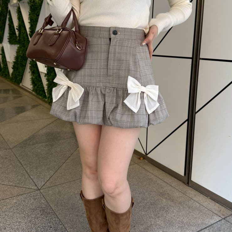 【セットアップ対応】ミニバルーンスカート | RMAF　NICE CLAUP / OLIVE des OLIVE | 詳細画像32 