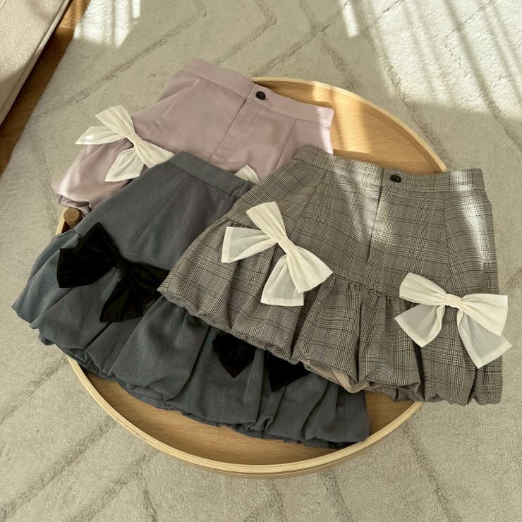 【セットアップ対応】ミニバルーンスカート | RMAF　NICE CLAUP / OLIVE des OLIVE | 詳細画像2 