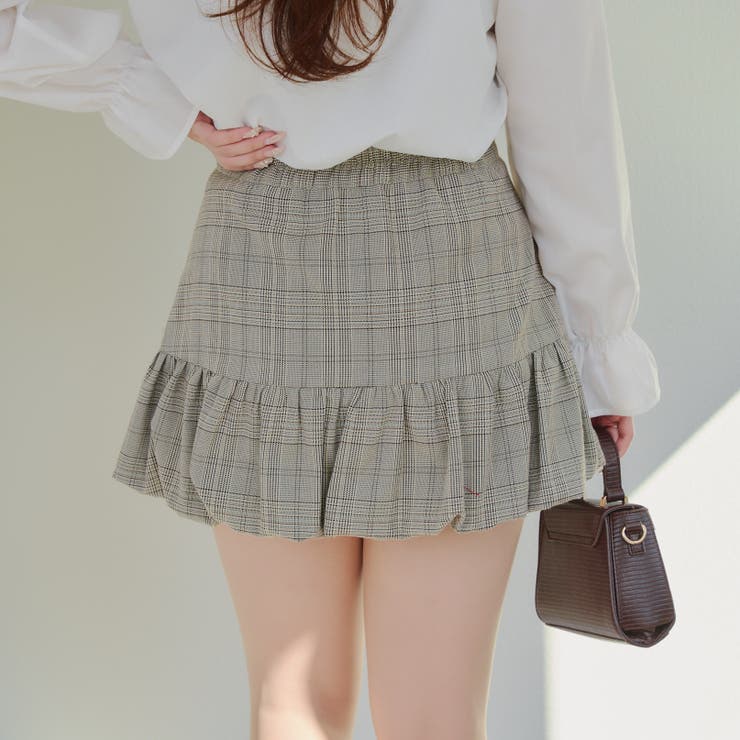 【セットアップ対応】ミニバルーンスカート | RMAF　NICE CLAUP / OLIVE des OLIVE | 詳細画像5 