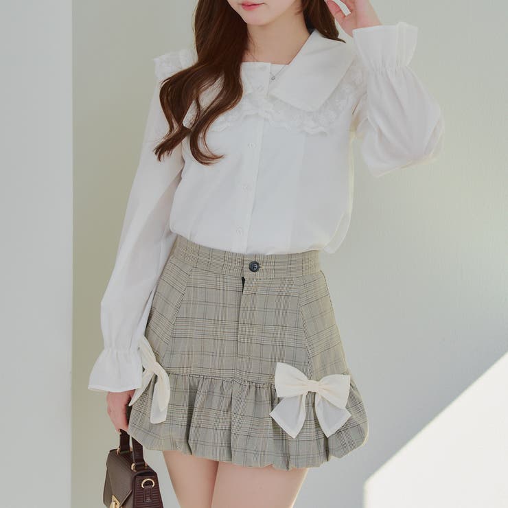 【セットアップ対応】ミニバルーンスカート | RMAF　NICE CLAUP / OLIVE des OLIVE | 詳細画像6 