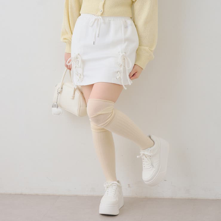 【セットアップ対応】ダンボールレースアップミニスカート | RMAF　NICE CLAUP / OLIVE des OLIVE | 詳細画像12 