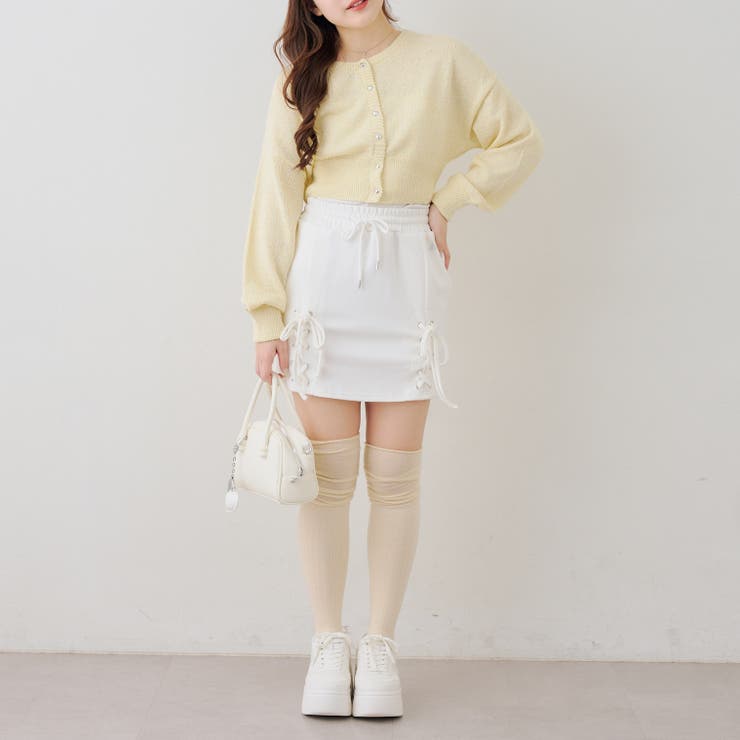 【セットアップ対応】ダンボールレースアップミニスカート | RMAF　NICE CLAUP / OLIVE des OLIVE | 詳細画像18 