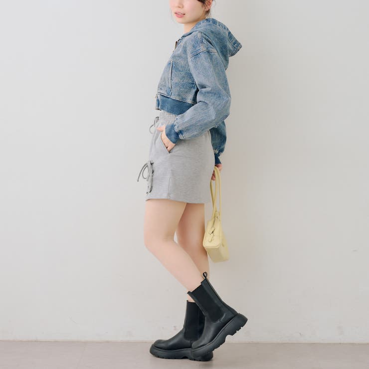 【セットアップ対応】ダンボールレースアップミニスカート | RMAF　NICE CLAUP / OLIVE des OLIVE | 詳細画像28 