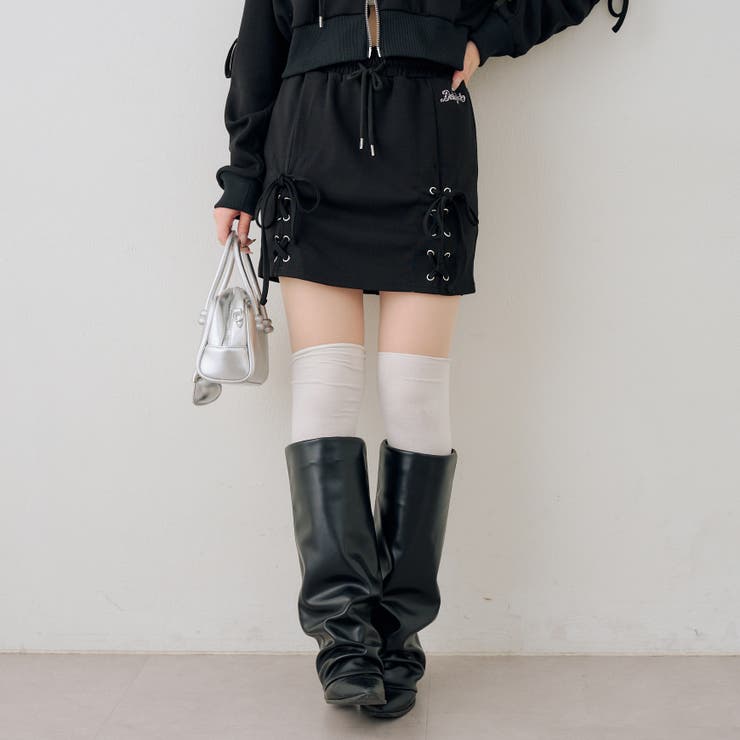 【セットアップ対応】ダンボールレースアップミニスカート | RMAF　NICE CLAUP / OLIVE des OLIVE | 詳細画像31 