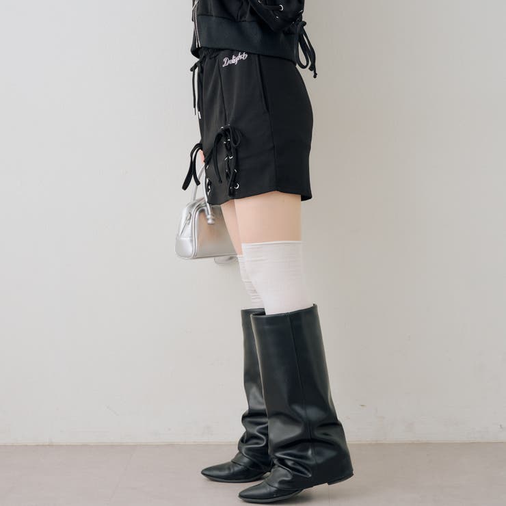 【セットアップ対応】ダンボールレースアップミニスカート | RMAF　NICE CLAUP / OLIVE des OLIVE | 詳細画像32 