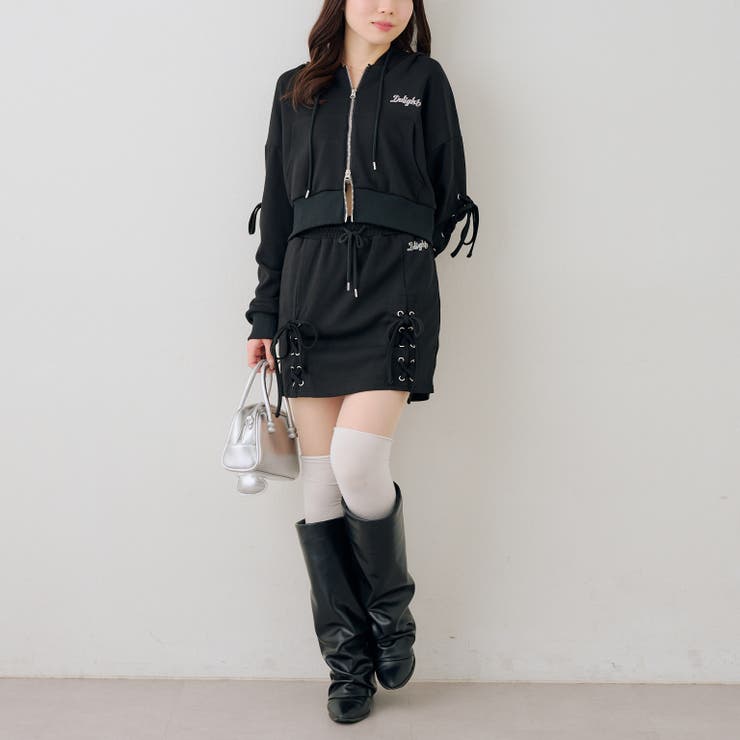 【セットアップ対応】ダンボールレースアップミニスカート | RMAF　NICE CLAUP / OLIVE des OLIVE | 詳細画像35 