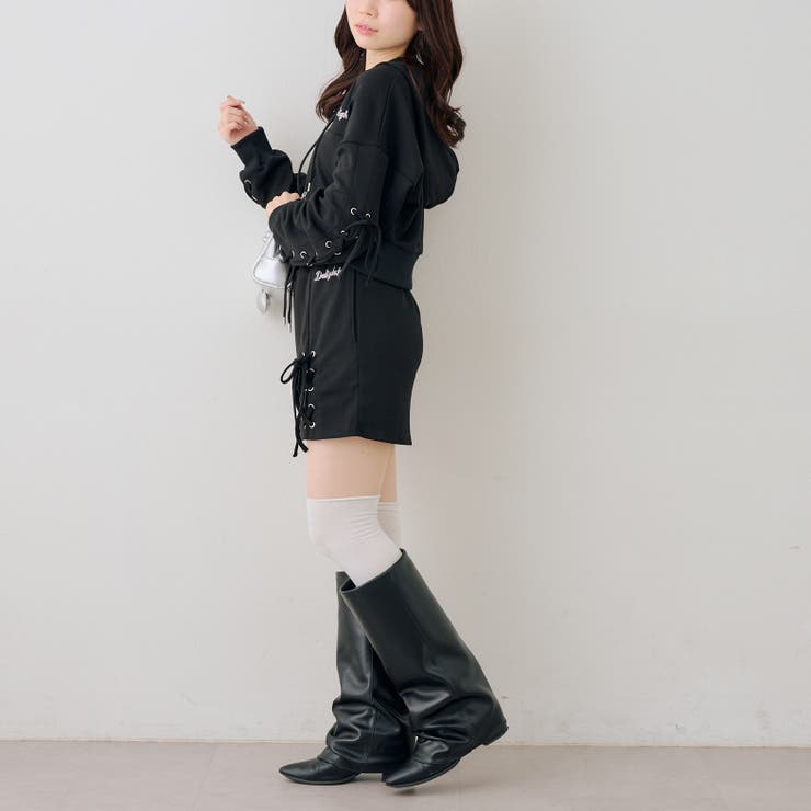 【セットアップ対応】ダンボールレースアップミニスカート | RMAF　NICE CLAUP / OLIVE des OLIVE | 詳細画像37 