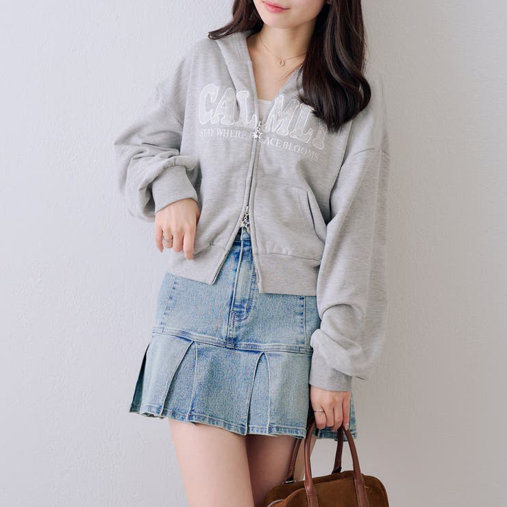 【セットアップ対応】デニムプリーツミニスカート | RMAF　NICE CLAUP / OLIVE des OLIVE | 詳細画像34 