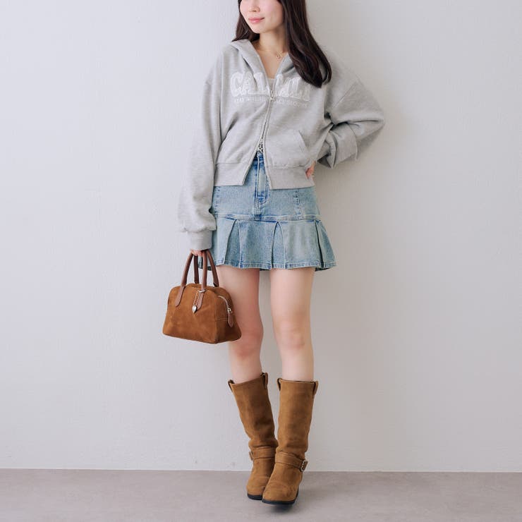 【セットアップ対応】デニムプリーツミニスカート | RMAF　NICE CLAUP / OLIVE des OLIVE | 詳細画像36 