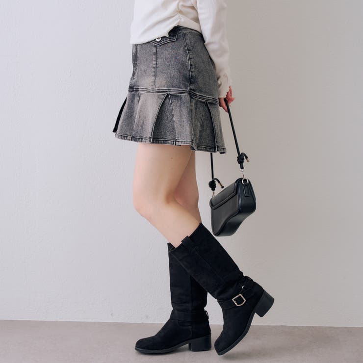 【セットアップ対応】デニムプリーツミニスカート | RMAF　NICE CLAUP / OLIVE des OLIVE | 詳細画像41 