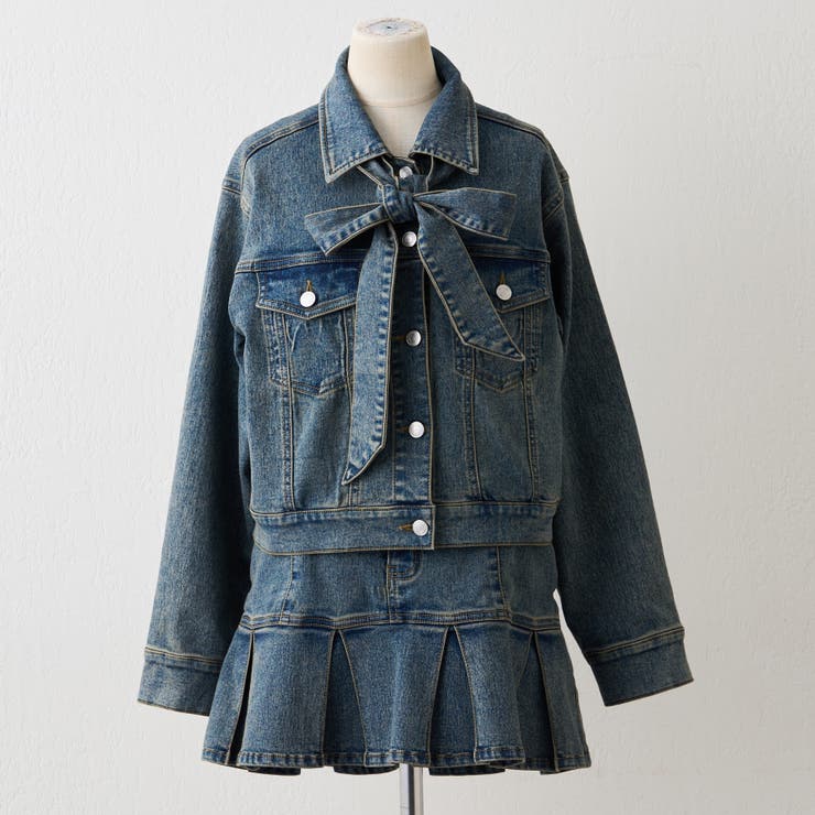 【セットアップ対応】デニムプリーツミニスカート | RMAF　NICE CLAUP / OLIVE des OLIVE | 詳細画像49 