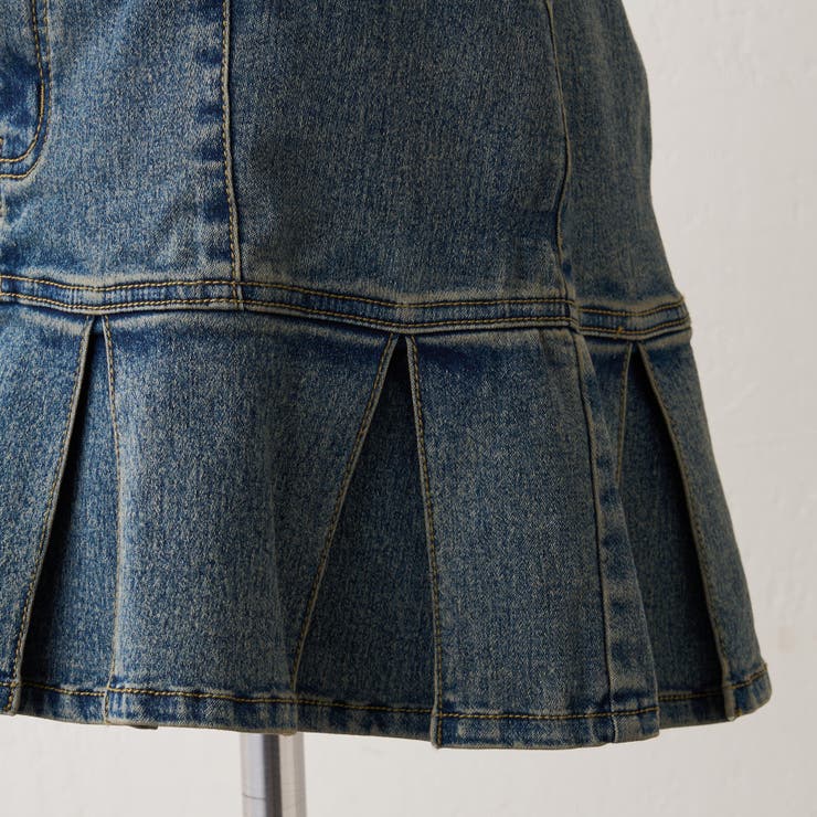 【セットアップ対応】デニムプリーツミニスカート | RMAF　NICE CLAUP / OLIVE des OLIVE | 詳細画像56 